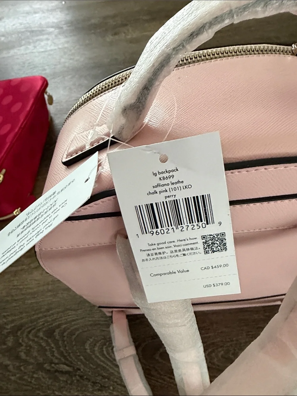 kate spade structured leather